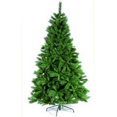 Festive Plain Artificial Christmas Tree - 5.10ft