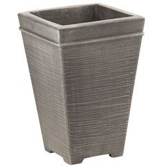 Terranueva Tall Planter - Pewter