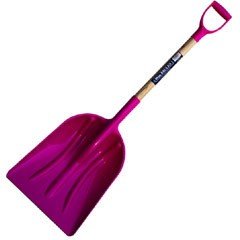 Heavy Duty Snow Shovel - Pink