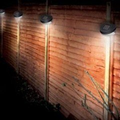 Solar Fence Light