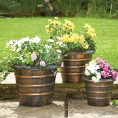 Beehive-Shaped Planters - Set of 3