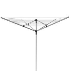 4 Arm Aluminium Rotary Airer - 55m