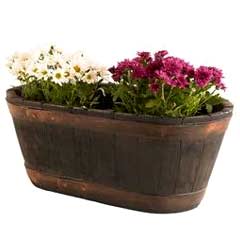 Oakwood Barrel Trough 60cm