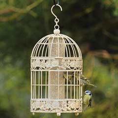 Chapelwood Antique Sunflower & Peanut Feeder -  Cream