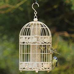 Chapelwood Antique Seed Feeder - Cream