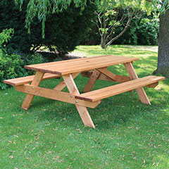 Anchor Fast Somerset FSC Pine 180cm Picnic Bench