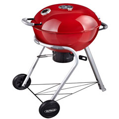 Outback Charcoal Kettle BBQ Red 57cm