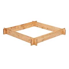 Botanico FSC Wooden Interlocking Raised Bed  100x100cm