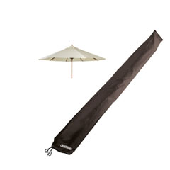 Bosmere Storm Black Large Parasol Cover 153 x 53cm