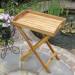 Rondeau Leisure Kent Acacia Folding Tray & Stand