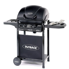 Outback Omega 250 Gas BBQ 2015 with FREE Propane Regulator