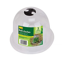 Bell Cloche 23cm Diameter - 3 Pack