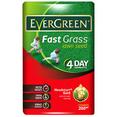 Evergreen Fast Grass Lawn Seed 6KG