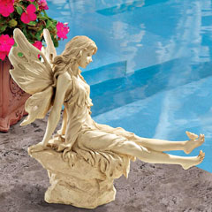 Design Toscano Twinkle Toes Fairy Garden Statue