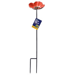 British Legion Cast Iron Poppy Wild Bird Feeder