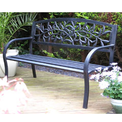 Rondeau Leisure Jersey Steel Bench - 127cm