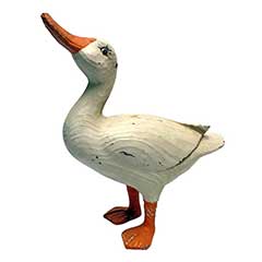 Design Toscano Rustic Standing Duck - 29cm Height