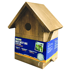 Gardman Wild Bird Multi Nest Box - 28cm Height