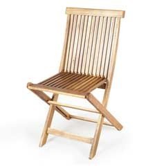 Greenfingers Alnwick FSC Acacia Folding Chair