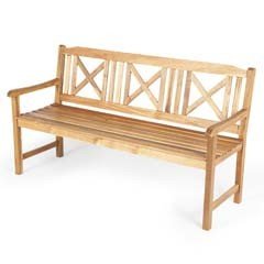 Greenfingers Alnwick FSC Acacia 3 Seater Bench