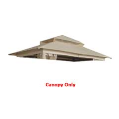 Replacement Canopy for Regency Swing Gazebo - Natural