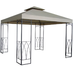 Ellister Luxury Arch Square Gazebo 3m