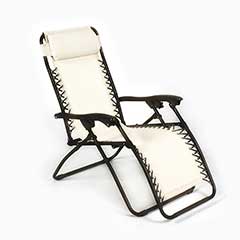 Greenfingers Sun Lounger - Natural