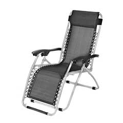 Ellister Royale Sun Lounger - Grey Frame