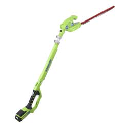 Greenworks Long Reach Cordless Hedge Trimmer 24V/51cm