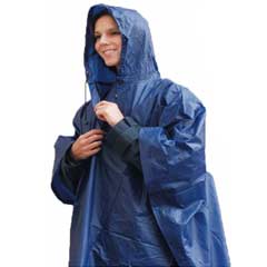 Shower Proof Poncho with Hood