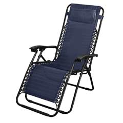 Brundles Navy Recliner Chair