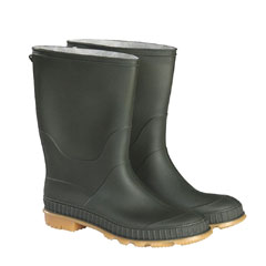 Briers Traditional Short Wellie Boot - Green