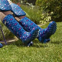 Briers Fresh Floral Patterned PVC Boot