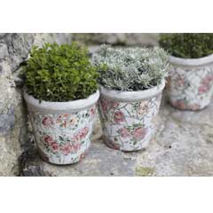 Outdoor Canvas - Floral Pots