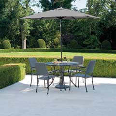 Alexander Rose Portofino Parasol with Tilt 2.4m