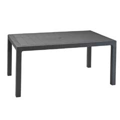 Keter Melody Rectangular Dining Table  160cm