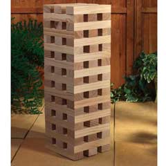 Garden Games - Giant Tower Wooden Blocks Garden Game