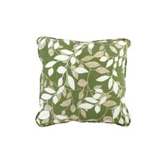 Glendale Scatter Cushion Piped - Cotswold Leaf Design