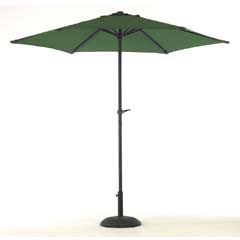 Glendale Aluminium Parasol 2.5m - Green