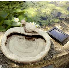 Smart Garden Dove Solar Water Fountain Feature