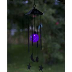 Smart Garden Sun Moon & Stars Solar Wind Chimes