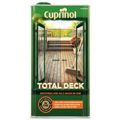 Cuprinol Total Deck Oil 2.5 Litre - Clear