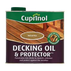 Cuprinol UV Guard Decking Oil - Natural Pine 2.5 Litre