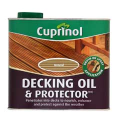 Cuprinol UV Guard Decking Oil - Natural 2.5 Litre