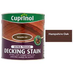 Cuprinol Ultra Tough Decking Stain 2.5 Litre - Hampshire Oak