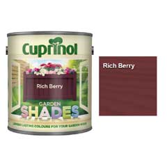 Cuprinol Garden Shades 1 Litre - Rich Berry