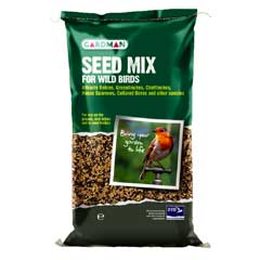 Gardman Wild Bird Seed Mix 20kg - Zero rated VAT