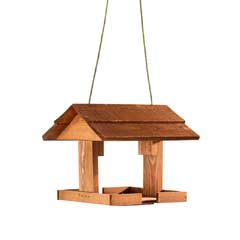 Gardman FSC Redwood Hanging Bird Table