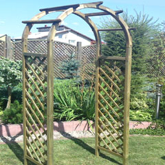 Apollo FSC Pine Rose Arch