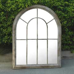 Ellister Rustic Arch Garden Mirror